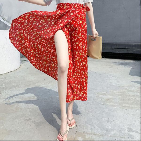 summer printing long casual vacation women skirt sunscreen chiffon one piece size lace red floral, Black
summer printing long casual vacation women skirt sunscreen chiffon one piece size lace red floral, Black