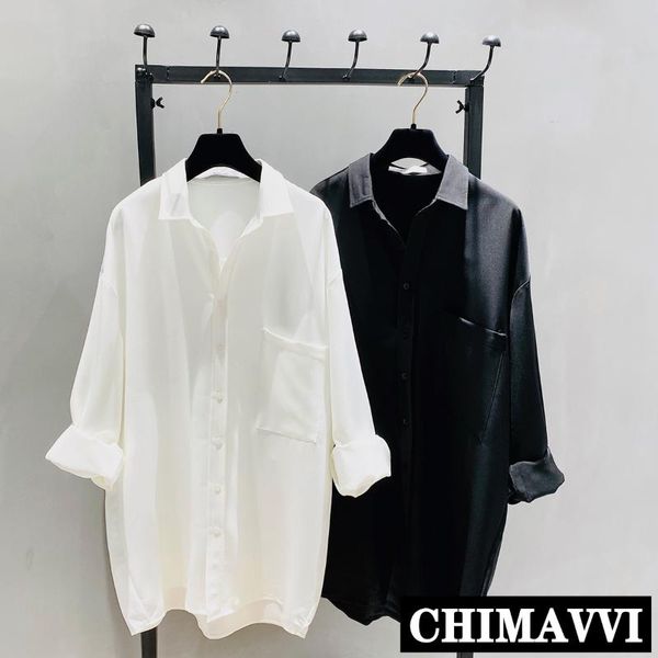 women's blouses & shirts autumn 2021 loose white shirt korean long sleeve lapel chiffon simple solid color lady's
women's blouses & shirts autumn 2021 loose white shirt korean long sleeve lapel chiffon simple solid color lady's