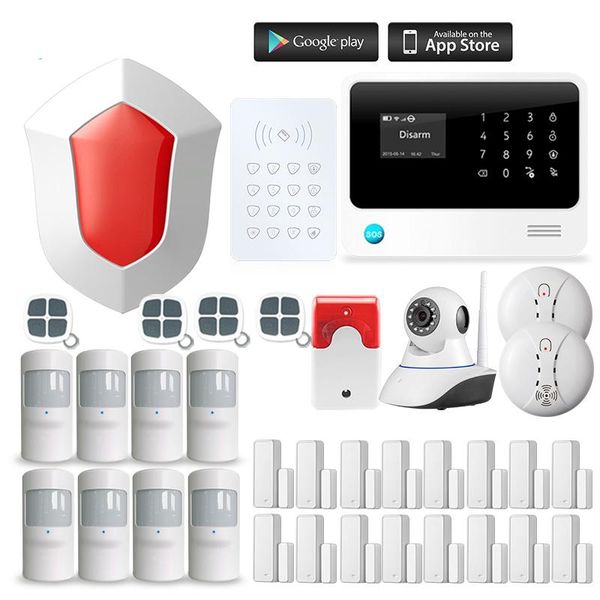 plus gsm sms alarm system security home 1 outdoor flash siren ip wifi camera systems
plus gsm sms alarm system security home 1 outdoor flash siren ip wifi camera systems