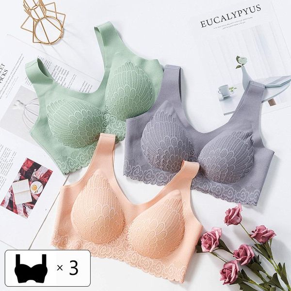 bras 3pcs/lot plus size bra seamless for women underwear bh lingerie lace brassiere push up bralette with pad vest top, Red;black
bras 3pcs/lot plus size bra seamless for women underwear bh lingerie lace brassiere push up bralette with pad vest top, Red;black