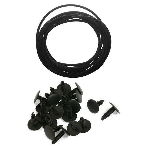 manifold & parts food grade silicone tube pipe hose tubing 5mm,1m black with 20pcs plastic fir tree trim panel clips 16mm head
manifold & parts food grade silicone tube pipe hose tubing 5mm,1m black with 20pcs plastic fir tree trim panel clips 16mm head