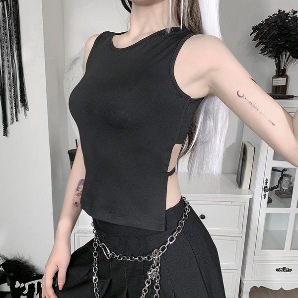 women's tanks & camis 2021 girl vest crop black tee sleeveless beach women sports tank party backless spaghetti straps clubwear, White
women's tanks & camis 2021 girl vest crop black tee sleeveless beach women sports tank party backless spaghetti straps clubwear, White