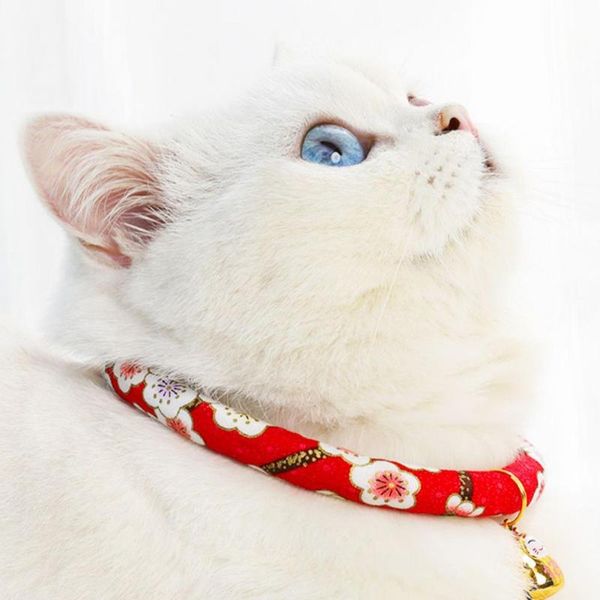 cat collars & leads pet dog puppy kitten adjustable flower print bell collar soft durable necklace neck strap supplies
cat collars & leads pet dog puppy kitten adjustable flower print bell collar soft durable necklace neck strap supplies