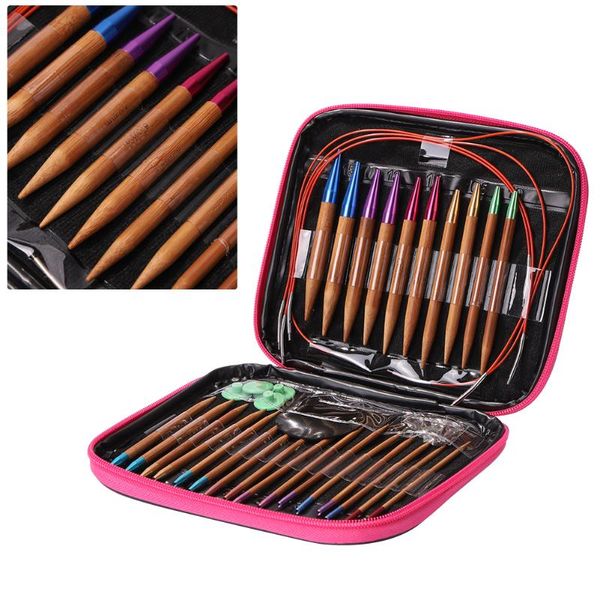 sewing notions & tools crochet hooks needles stitches knitting craft set colorful carbonization bamboo agulha weaving, Black
sewing notions & tools crochet hooks needles stitches knitting craft set colorful carbonization bamboo agulha weaving, Black