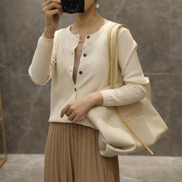 women's knits & tees cashmere cotton blend cardigan women 2021 autumn winter elegant fashion knitted jumper pull femme hiver outwear s, White
women's knits & tees cashmere cotton blend cardigan women 2021 autumn winter elegant fashion knitted jumper pull femme hiver outwear s, White