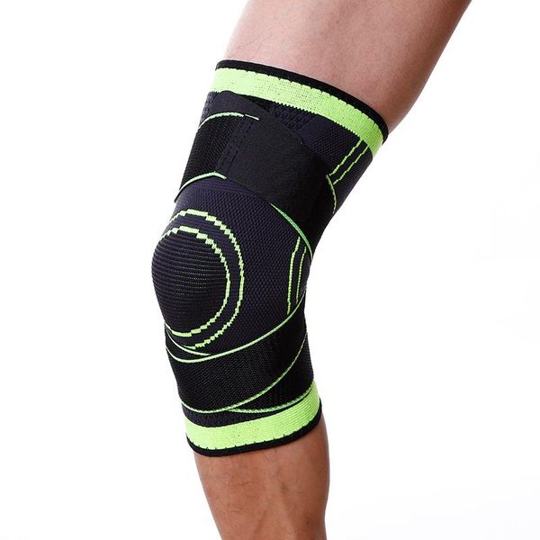 elbow & knee pads protector sports kneepad men pressurized elastic support basketball volleyball brace fitness gear 1pcs, Black;gray