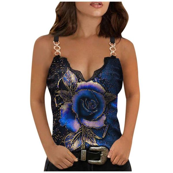 women's tanks & camis 2021 summer lace decoration v-neck printed camisole t-shirt plus size casual sleeveless fashion clothing, White
women's tanks & camis 2021 summer lace decoration v-neck printed camisole t-shirt plus size casual sleeveless fashion clothing, White