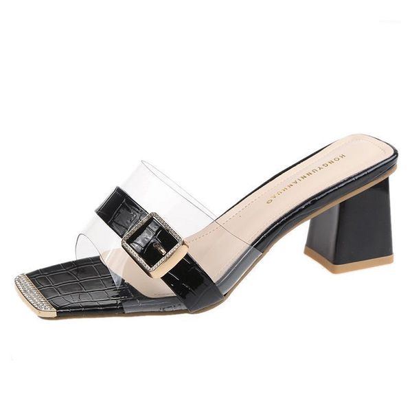 sandals 2021 black transparent women slippers thick heels female summer open toe for high heel party buckle woman1
sandals 2021 black transparent women slippers thick heels female summer open toe for high heel party buckle woman1