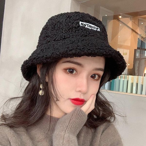wide brim hats women girl solid color embroidered letter sink hat plain 2021 winter keep warm lamb cashmere fisherman outdoor plush cap, Blue;gray
wide brim hats women girl solid color embroidered letter sink hat plain 2021 winter keep warm lamb cashmere fisherman outdoor plush cap, Blue;gray