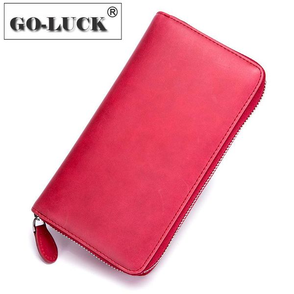 go-luck genuine leather 36 bits holder purse women clutch wallet ladise mobile phone pouch passport wallets, Red;black
go-luck genuine leather 36 bits holder purse women clutch wallet ladise mobile phone pouch passport wallets, Red;black