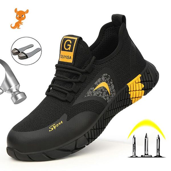 boots soludoso safety shoes with steel toe cap casual men's work indestructible puncture-proof sneakers, Black
boots soludoso safety shoes with steel toe cap casual men's work indestructible puncture-proof sneakers, Black