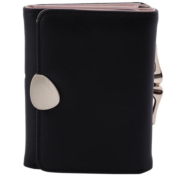 wallets fashionable cute multifunctional tri-fold iron clip women short wallet, Red;black
wallets fashionable cute multifunctional tri-fold iron clip women short wallet, Red;black