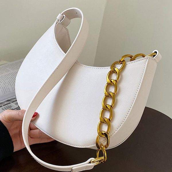 evening bags solid color half moon shoulder for women 2021 pu leather women's designer chain handbag female travel zipper armpit bag
evening bags solid color half moon shoulder for women 2021 pu leather women's designer chain handbag female travel zipper armpit bag