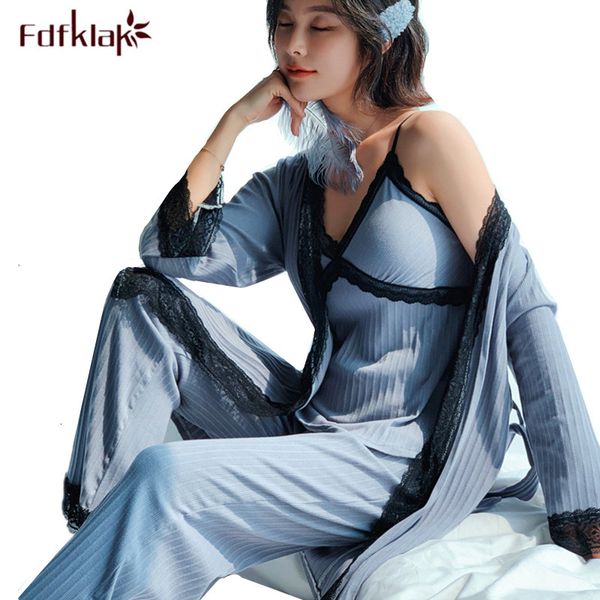 women's sleepwear long sleeve pyjamas women autumn winter pajamas women's 3 pieces set casual sleepwear home clothes pijama, Black;red
women's sleepwear long sleeve pyjamas women autumn winter pajamas women's 3 pieces set casual sleepwear home clothes pijama, Black;red
