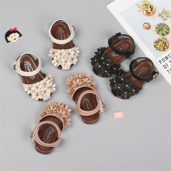 2021 summer infant shoes baotou cutout bow princess sandals fashion small floral soft leather non-slip baby girl sandals, Black
2021 summer infant shoes baotou cutout bow princess sandals fashion small floral soft leather non-slip baby girl sandals, Black