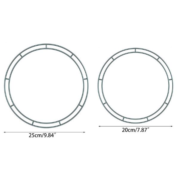 20/25cm metal flower wreath iron ring handmade wedding bride garland dreamcatcher hoop decorations decorative flowers & wreaths
20/25cm metal flower wreath iron ring handmade wedding bride garland dreamcatcher hoop decorations decorative flowers & wreaths