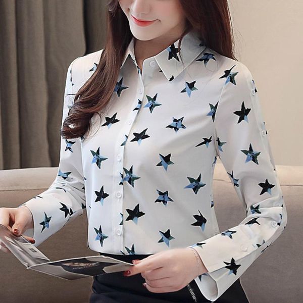 women's blouses & shirts fashion women 2021 spring print chiffon blouse shirt turn down collar white office long sleeve b02
women's blouses & shirts fashion women 2021 spring print chiffon blouse shirt turn down collar white office long sleeve b02