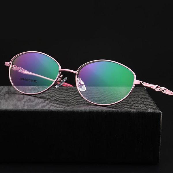 fashion sunglasses frames full rim oval optical glasses frame woman titanium alloy rimless eyeglasses myopia prescription spectacle frameles, Black
fashion sunglasses frames full rim oval optical glasses frame woman titanium alloy rimless eyeglasses myopia prescription spectacle frameles, Black