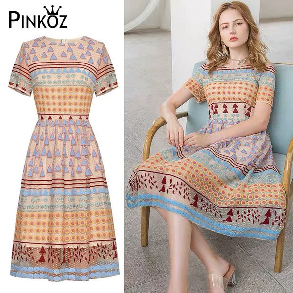 spring fashion runway elegant formal dress women embroidery mesh patchwork chic dresses vestido summer casual 210421, White
spring fashion runway elegant formal dress women embroidery mesh patchwork chic dresses vestido summer casual 210421, White