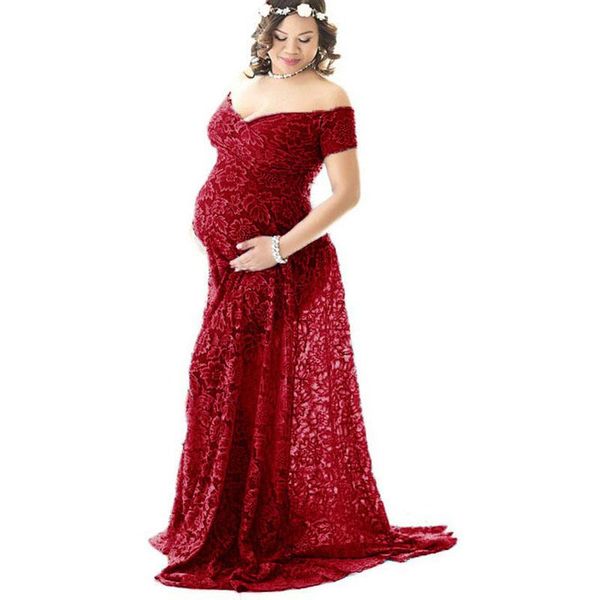 maternity dresses pregnancy clothes dress short sleeve lace maxi baby shower gowns for po shoot pography, White
maternity dresses pregnancy clothes dress short sleeve lace maxi baby shower gowns for po shoot pography, White