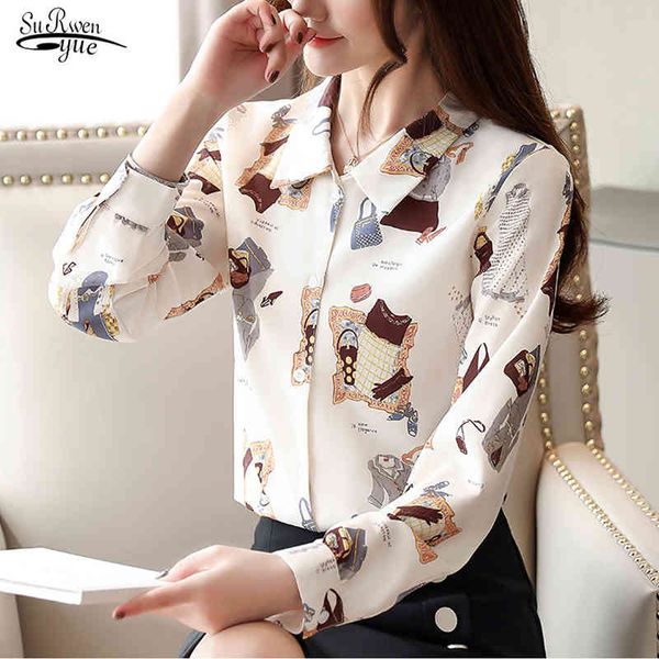 casual ladies shirt shirts fashion long sleeve vintage chiffon blouse women elegant office lady clothes 7129 50 210508, White
casual ladies shirt shirts fashion long sleeve vintage chiffon blouse women elegant office lady clothes 7129 50 210508, White