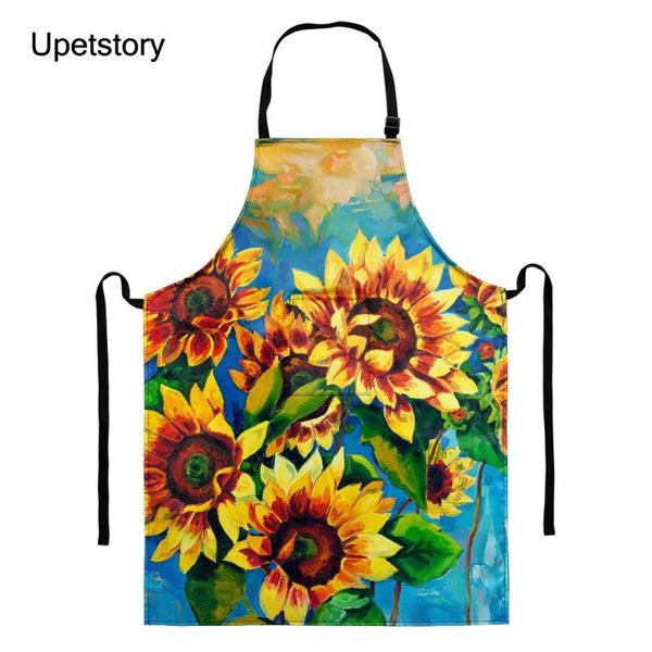 aprons upetstory sunflower print kitchen apron waterproof long chef cooking baking waist bib pinafore home clean tools
aprons upetstory sunflower print kitchen apron waterproof long chef cooking baking waist bib pinafore home clean tools