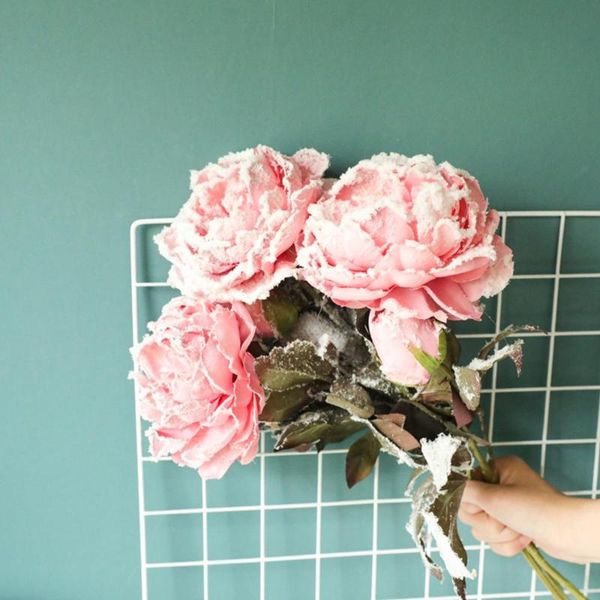 decorative flowers & wreaths christmas snowing peony imitation decoration home living room artificial flower ornaments for garden display sh
decorative flowers & wreaths christmas snowing peony imitation decoration home living room artificial flower ornaments for garden display sh