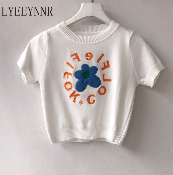 flower embroidery summer t shirt women o neck short sleeve crop casual all-match y2k tshirt chic camisetas women's t-shirt, White
flower embroidery summer t shirt women o neck short sleeve crop casual all-match y2k tshirt chic camisetas women's t-shirt, White