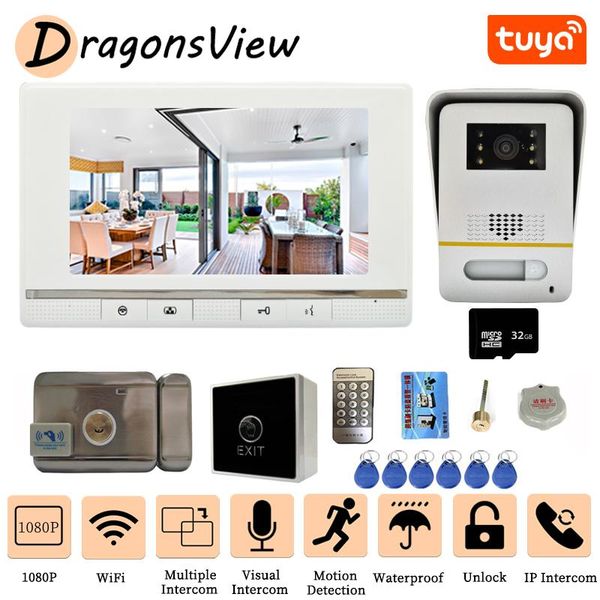 video door phones dragonsview wifi intercom with electric lock for home 1080p doorbell entry wireless visual tuya smart phone system
video door phones dragonsview wifi intercom with electric lock for home 1080p doorbell entry wireless visual tuya smart phone system