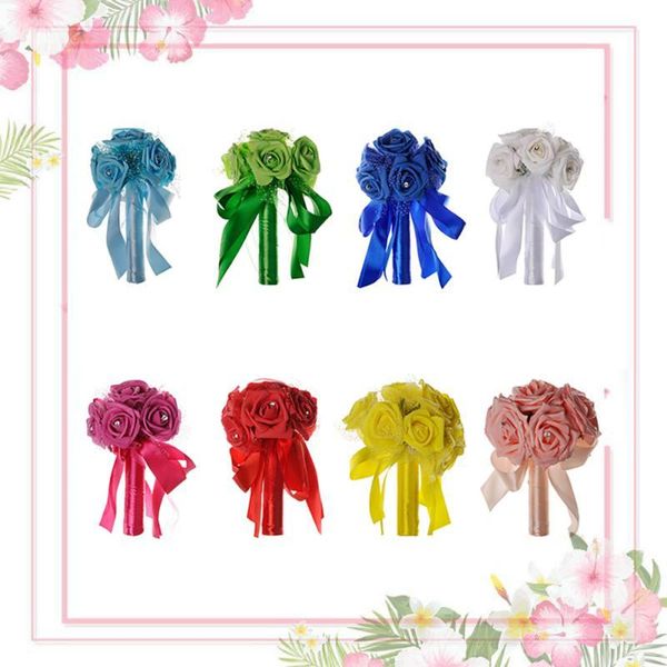 decorative flowers & wreaths fashion bridal wedding bouquet rose silk flower rhinestone for bridesmaid
decorative flowers & wreaths fashion bridal wedding bouquet rose silk flower rhinestone for bridesmaid