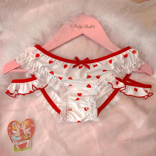 cute underwear girl milk silk love lotus leaf lace briefs sweet women's panties, Black;pink
cute underwear girl milk silk love lotus leaf lace briefs sweet women's panties, Black;pink
