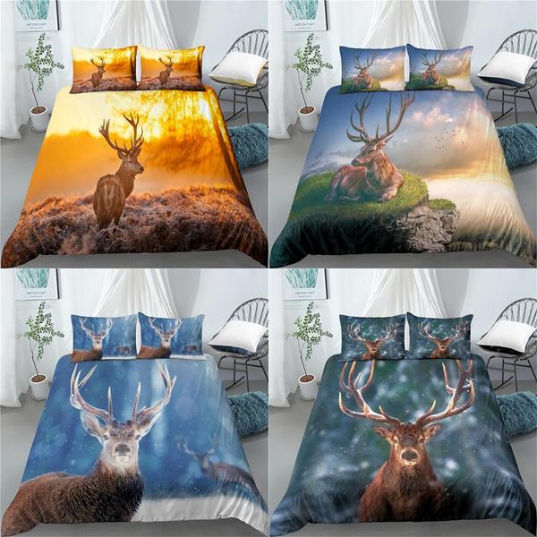 bedding sets home living luxury 3d deer print 2/3pcs comfortable duvet cover pillowcase eu/us/au size
bedding sets home living luxury 3d deer print 2/3pcs comfortable duvet cover pillowcase eu/us/au size