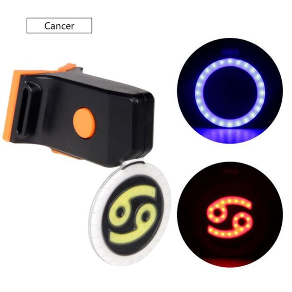 bike lights starnearby waterproof red+blue cycling light rear taillight 12 constellation tail chargeable warning #3n22
bike lights starnearby waterproof red+blue cycling light rear taillight 12 constellation tail chargeable warning #3n22