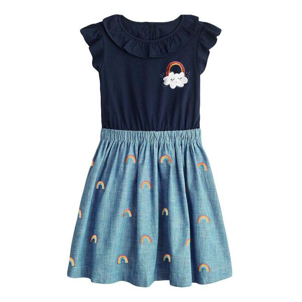 girl's dresses bambino 2021 summer rainbow blue dress2-9years baby girl dress children's clothing costumes for kids girls fancy of, Red;yellow
girl's dresses bambino 2021 summer rainbow blue dress2-9years baby girl dress children's clothing costumes for kids girls fancy of, Red;yellow