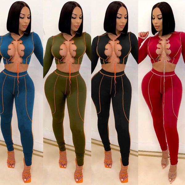 streetwear autumn winter womens set hollow out jogger leggings pants set night trasuit two piece fitness outfitby air, White
streetwear autumn winter womens set hollow out jogger leggings pants set night trasuit two piece fitness outfitby air, White
