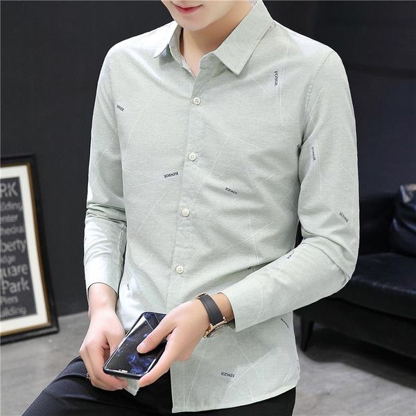 men's casual shirts shirt cotton linen loose high-end business lapel breathable stripe spring autumn comfortable handsome long sleeves, White;black
men's casual shirts shirt cotton linen loose high-end business lapel breathable stripe spring autumn comfortable handsome long sleeves, White;black