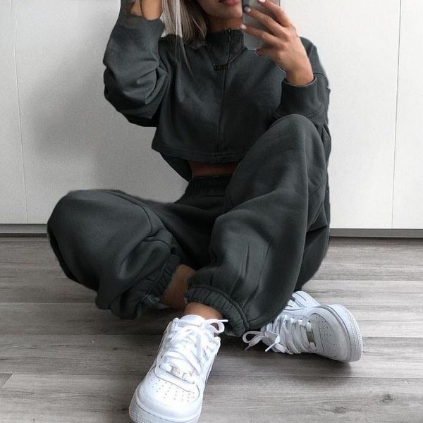 women's pants & capris winter sweat women casual elastic high waist trousers solid gray yellow track pockets autumn 2021, Black;white
women's pants & capris winter sweat women casual elastic high waist trousers solid gray yellow track pockets autumn 2021, Black;white