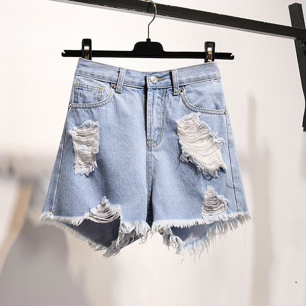 women's shorts summer denim high waist ripped hole tassel jean vintage oversized jeans casual loose feminino n1i7, White;black
women's shorts summer denim high waist ripped hole tassel jean vintage oversized jeans casual loose feminino n1i7, White;black