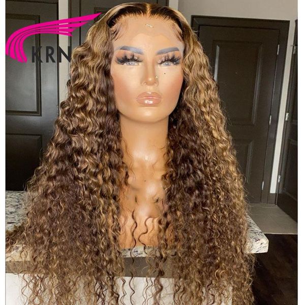 lace wigs krn curly human hair honey blonde 13x4 4x4 frontal wig for women brazilian brown color highlight, Black;brown
lace wigs krn curly human hair honey blonde 13x4 4x4 frontal wig for women brazilian brown color highlight, Black;brown