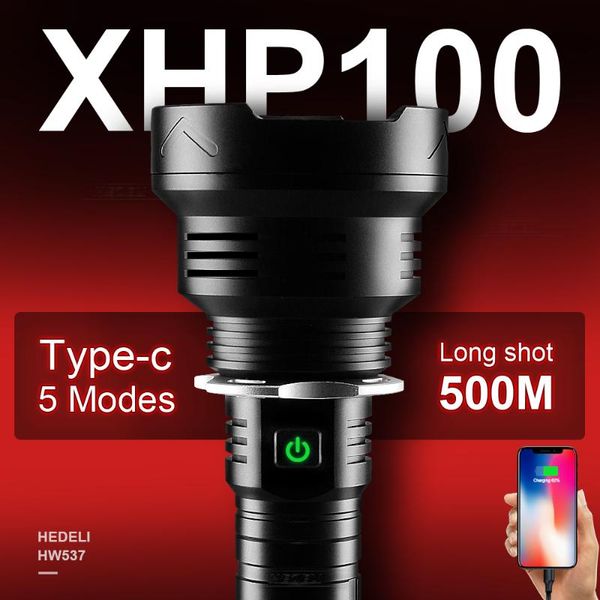 xhp100 high power tactical led 18650 26650 rechargeable type-c xhp90 fishing flashlights powerful lantern torch light torches
xhp100 high power tactical led 18650 26650 rechargeable type-c xhp90 fishing flashlights powerful lantern torch light torches