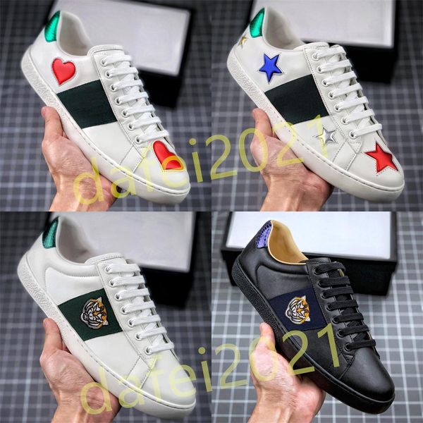 mens italy bee walking casual shoes women flat leather shoe tiger green red stripes embroidered couples trainers des chaussures a5, Black
mens italy bee walking casual shoes women flat leather shoe tiger green red stripes embroidered couples trainers des chaussures a5, Black