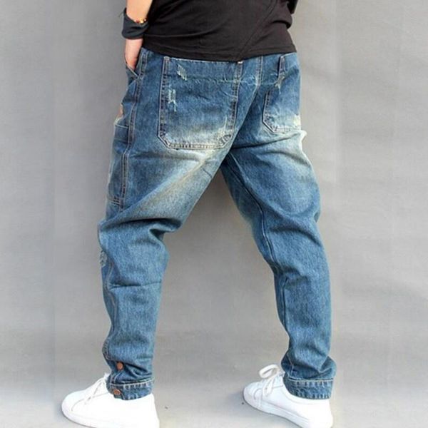men's jeans hole blue ripped baggy men hip hop streetwear skateboarder denim pants loose fit plus size hiphop s-4xl
men's jeans hole blue ripped baggy men hip hop streetwear skateboarder denim pants loose fit plus size hiphop s-4xl