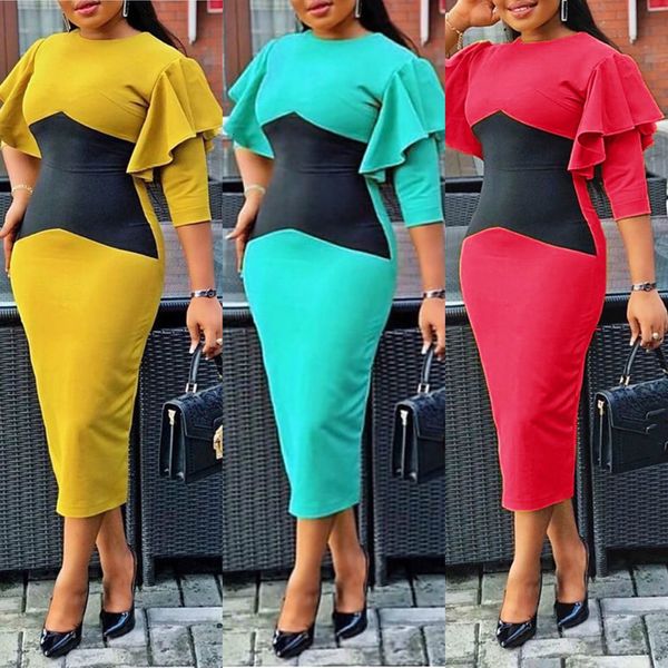 dress women bodycon pencils dressed the tattered neck with half sleeves modest african elegant feminine fashion 2021 robes falling 0c6e, Black;gray
dress women bodycon pencils dressed the tattered neck with half sleeves modest african elegant feminine fashion 2021 robes falling 0c6e, Black;gray