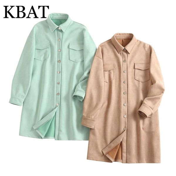 women's wool & blends kbat 2021 autumn winter coat fashion loose long sleeves single breasted solid suede oversized trench, Black
women's wool & blends kbat 2021 autumn winter coat fashion loose long sleeves single breasted solid suede oversized trench, Black