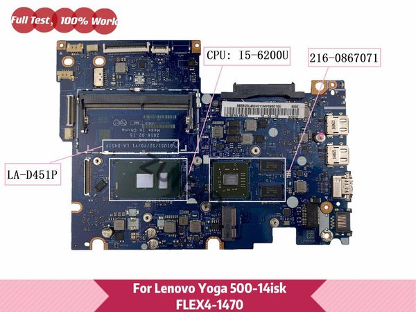 motherboards 5b20l46045 for lenovo yoga 510-14isk flex4-1470 lapmotherboard with -6200u cpu 216-0867071 gpu 100% fully tested
motherboards 5b20l46045 for lenovo yoga 510-14isk flex4-1470 lapmotherboard with -6200u cpu 216-0867071 gpu 100% fully tested