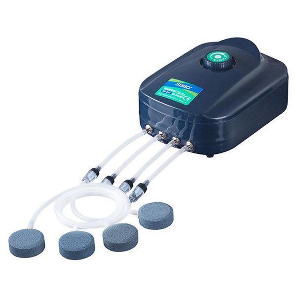 songbao oxygen pump fish tank water double-hole four-hole silent air decorations