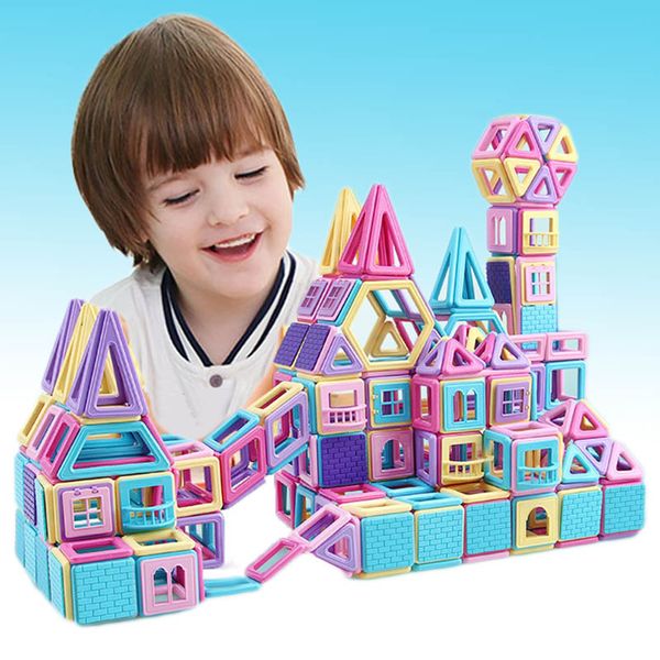 Early Learning Magnet Building Blocks Play Set DIY Magnetic Building Tiles Stacking Toys for Kids Baby
Early Learning Magnet Building Blocks Play Set DIY Magnetic Building Tiles Stacking Toys for Kids Baby