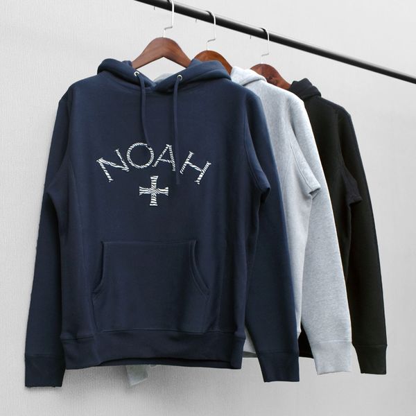 men's hoodies & sweatshirts noah men's and women's hooded sweatshirt, plain sweater, striped embroidery , large thick fabric,, Black
men's hoodies & sweatshirts noah men's and women's hooded sweatshirt, plain sweater, striped embroidery , large thick fabric,, Black