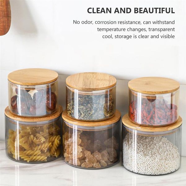 storage bottles & jars 1pc glass scented tea jar snack nuts bottle sealed with wood lid
storage bottles & jars 1pc glass scented tea jar snack nuts bottle sealed with wood lid