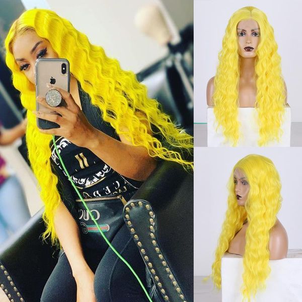 synthetic wigs long hair lace wig for women deep wave front heat resistant cosplay high temperature fiber daily use, Black
synthetic wigs long hair lace wig for women deep wave front heat resistant cosplay high temperature fiber daily use, Black